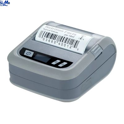 Small Wireless Blue Tooth Printer Portable White Thermal Receipt Printer 58mm Mobile Thermal Printer Pocket Inkless