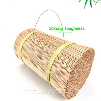 Manufacturers offer 1.3mm round bamboo joss incense stick from india