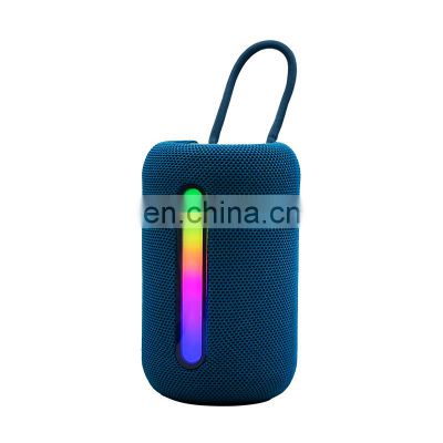 New Release Outdoor Subwoofer 800mah Wireless Wonderful RGB Active Blue Tooth Speaker Support USB Play