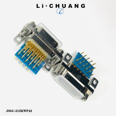 21PIN Male and Female Plug SocketJ30J-21ZKP-300MM J30J-21TJL-300MM ZKW ZKN A3 photo-4