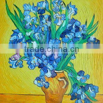 Vangogh Irises flower handmade oil painting on canvas home decoration