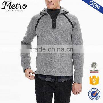 Custom Wholesale Fleece 100% Cotton Plain Hoodies for Men