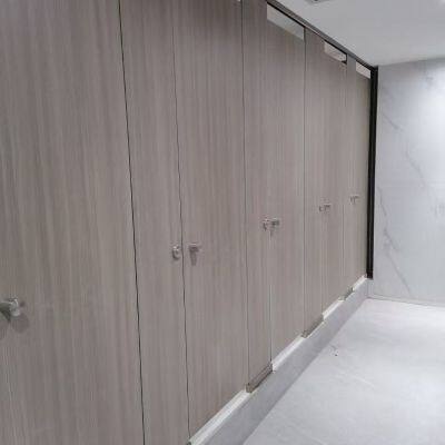 Factory High Quality Durable Solid 12mm HPL Compact Phenolic Customized Toilet Cubicles For Hotel Wash Room Bathrooms