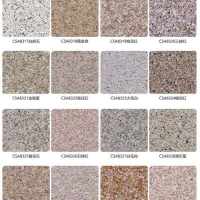 Blue Kingfisher Villa Exterior Wall Paint Wall Imitation Stone Paint Alkali and Mildew Resistant Durable photo-3