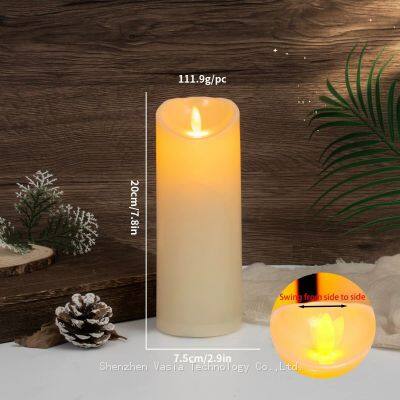 Wholesale Flickering Flame LED Candles With Real Wax Finish – Battery Operated Sets/Packs, Remote Control, 24H Timer, Commercial Holiday & Home Decor photo-2