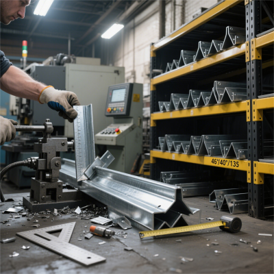 Sheet metal custom processing service