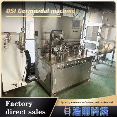 Customized DSI Direct Steam Jet Sterilization Machine 20L Laboratory Batch Sterilizer and Sterile Filling Machine Suitable for Fresh Milk, Yogurt