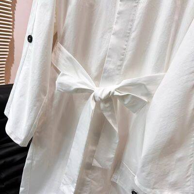 2025 Neue modische und elegante minimalistisch designede Rundhals-Shirtkleid für Frauen