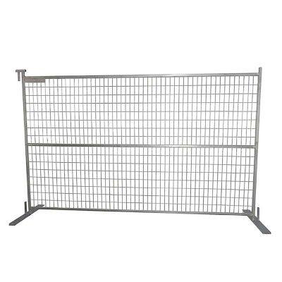 Leicht zu montierende und entfernbare, PVC-beschichtete verzinkte temporäre Zaun nach kanadischem Standard