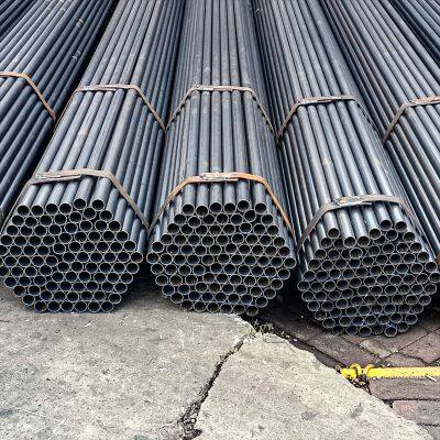 SCH 40 SCH 80 ERW Black Carbon Steel Welded Round Pipe photo-2