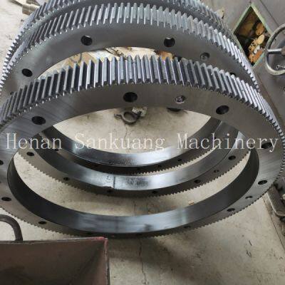 Heavy Duty External Gear Turntable Slewing Bearing for Crane Excavator Construction Machinery