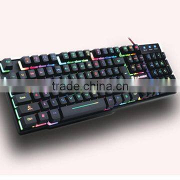 Low Price High Quality USB Mechanical Backlit Keyboar for Laptop photo-2