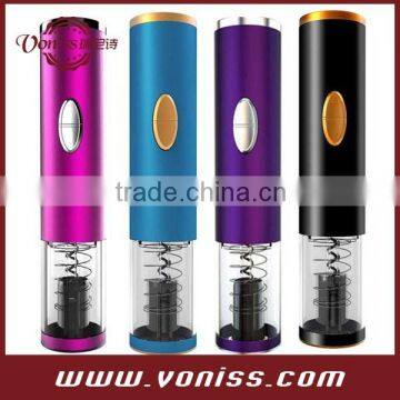 Superior Quality Aluminum Electric Battery Operated Wine Bottle Opener Corkscrew,satin Finish and Sandblasting Surface photo-6