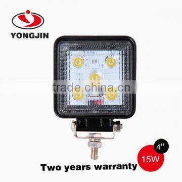 9-32v 15w Work Light Round Auto Led Work Light For Truck