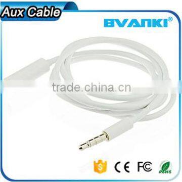 Top selling products in alibaba Phone jack stereo 3.5mm connector 3.5 mm Male to Female Digital Audio Aux Cable free sample