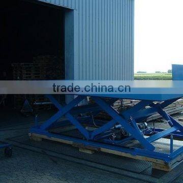 warehouse cargo scissor lift/, warehouse hydraulic stationary cargo scissor lift