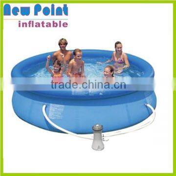 bule PVC summer large inflatable pool