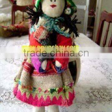 Andean Doll Toy 11" Peru