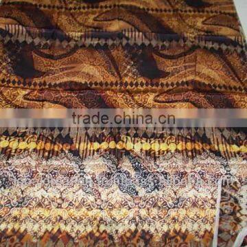 Silk fabric digital printed