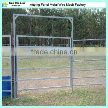 Galvanised 1.8m high cattle panels(sales1@china-metal-fence.com)