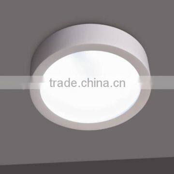 E27 gypsum/platster round ceiling lamp