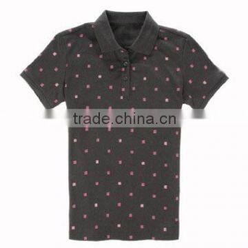 wholesale custom print dry fit women polo shirt wholesale