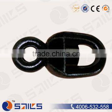 Black Bow and Eye Marine Swivel Shackle for Anchor Chain