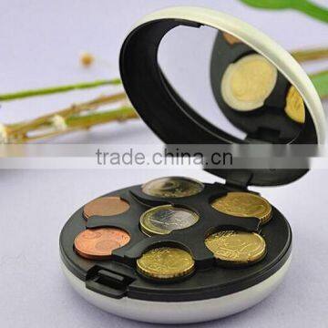 ALUMINUM EURO COIN PURSE COIN WALLET COIN BOX