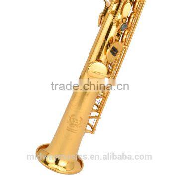 MSS-300 Gold Lacquer Soprano Saxophone From China Supplier photo-5