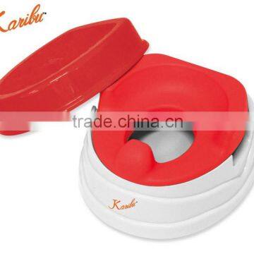 PM3328 New Design Colorful Plastic Step Potty Trainer Baby Toilet Seat/baby Product With Step Stool photo-5