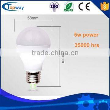 Factory wholesale CE Rohs 3w 5w 7w 9w 12w 15w led light bulb