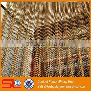 Decorative metal mesh curtain fabric, metal drapery