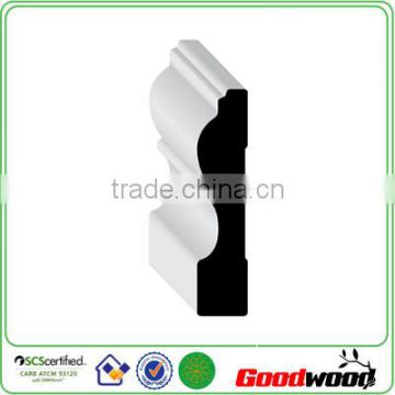 MDF skirting board cheap baseboard