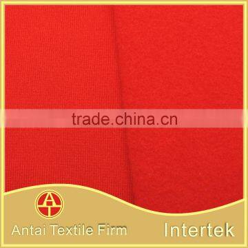 Elastic Polyester Fabric for Winter Sportswear / Softextile Polyester Fleece Fabric photo-2