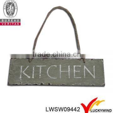 Distressed Wood Decorative Kitchen Wall Plaques