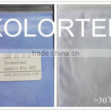 Thermochromic Powders, Temperature Sensitive Pigments, Red, Yellow, Black, Blue, etc.