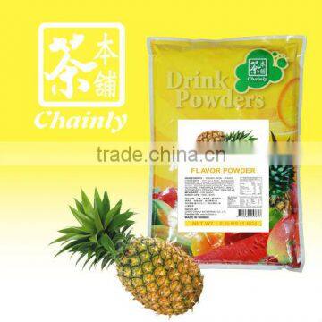 Taiwan Bubble Tea Materials Pineapple Milky Bubble Tea Flavour Powder