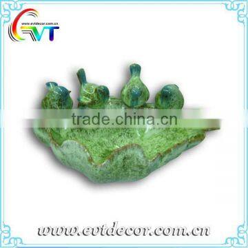 New Ceramic Garden Bird Feeder