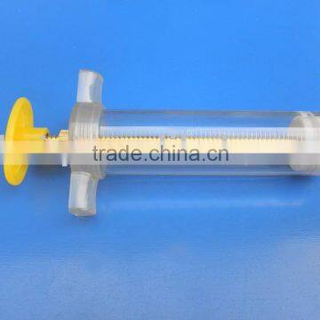 50ml veterinary plastic steel syringe