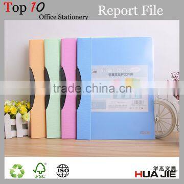 report cover a4 clear file holder swing clip file