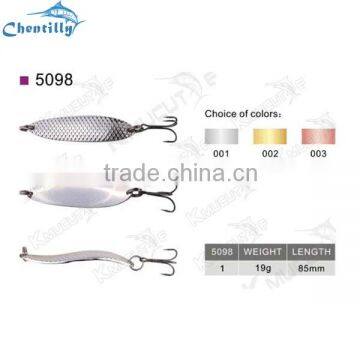 Drop shipping heavy spoon lures copper material