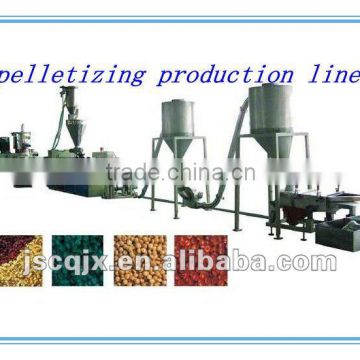 Waste PVC granulating production line for sale