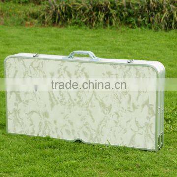 Folding Aluminum Picnic/Camping Table With 4 Stools photo-3