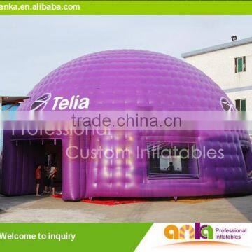 High quality inflatable igloo event tent, geodesic dome tent for event