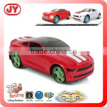 Funny 360 rapid rotate battery operated toy car