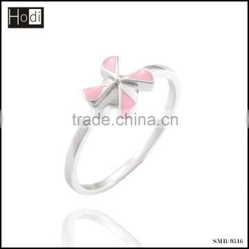 2016 novel value 925 silver ring design for girl