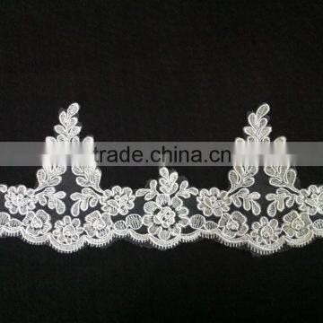 Lady Bridal Suits Use For Evening Long Dresses Lace Trim photo-2