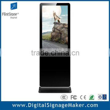 42" floor standing vertical digital signage display