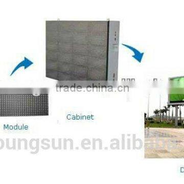 P10 Red or Full Color Screen xx Video Play & Street Mounted Led Display
