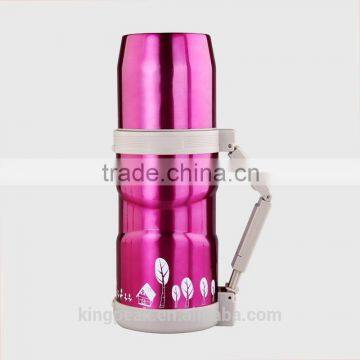 700ml stainless steel outdoor bottles /Vacuum-Insulated travel Thermos Flask with wide mouth